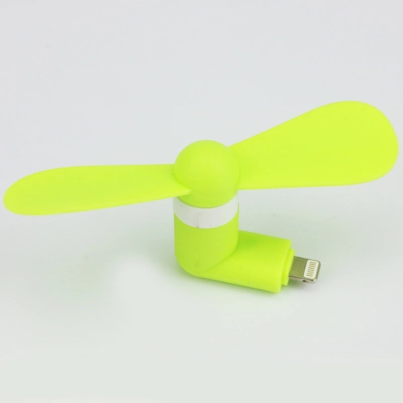 Compatible with Apple , Mobile Phone Mini Fan Android Portable Mobile Phone Mini Fan