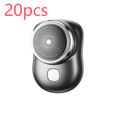 Mini rasoir portable sans fil rechargeable par USB, rasoir électrique pour le visage, humide et sec, indolore, petite taille, pour hommes