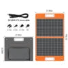 Portable Power Station Photovoltaic Module Solar Energy System Solar Generator With Panel Home Use Travelling Camping