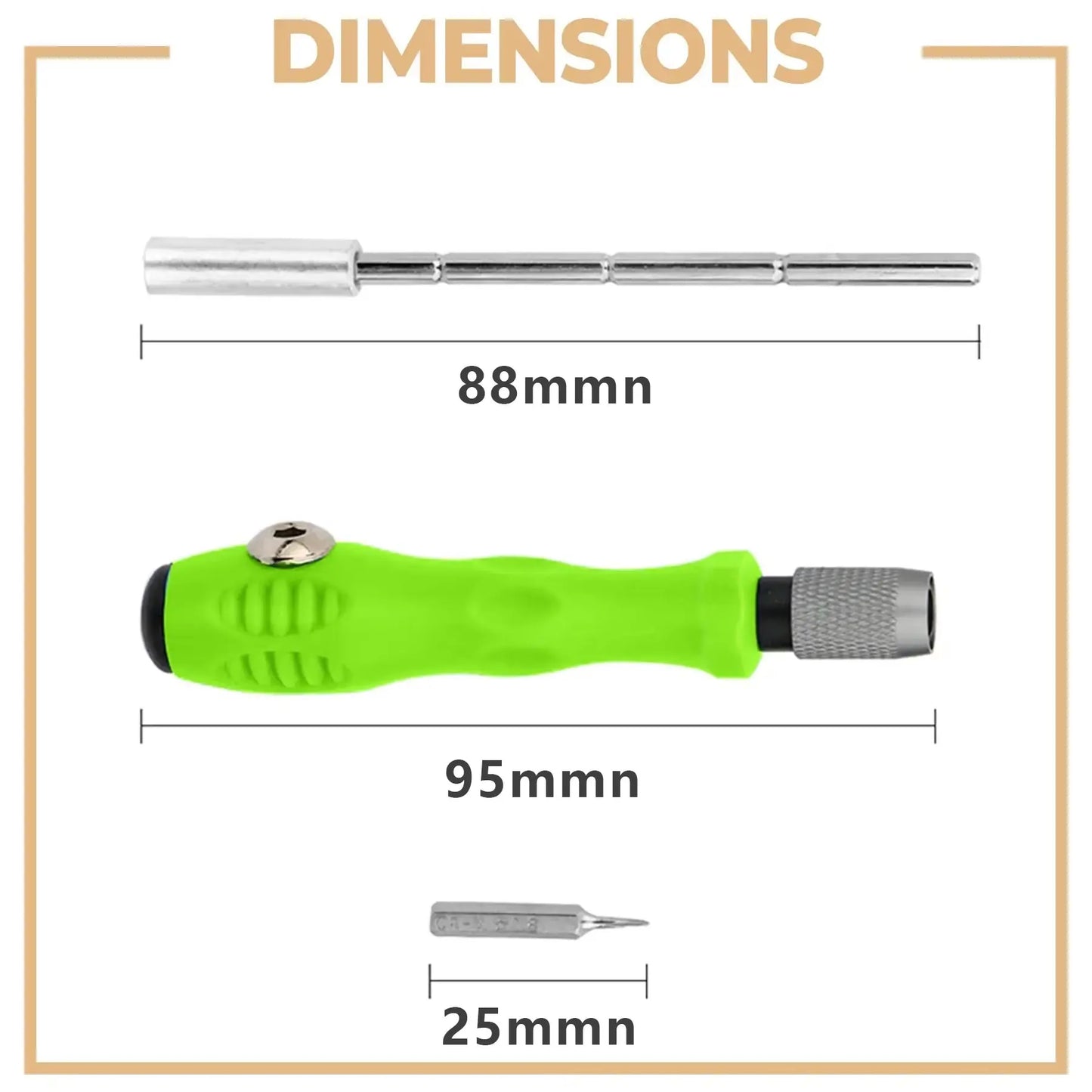 Mini jeu de tournevis de précision 32 en 1, embouts cruciformes magnétiques, kit d'outils de réparation multifonctions pour téléphones, montres, lunettes, PC
