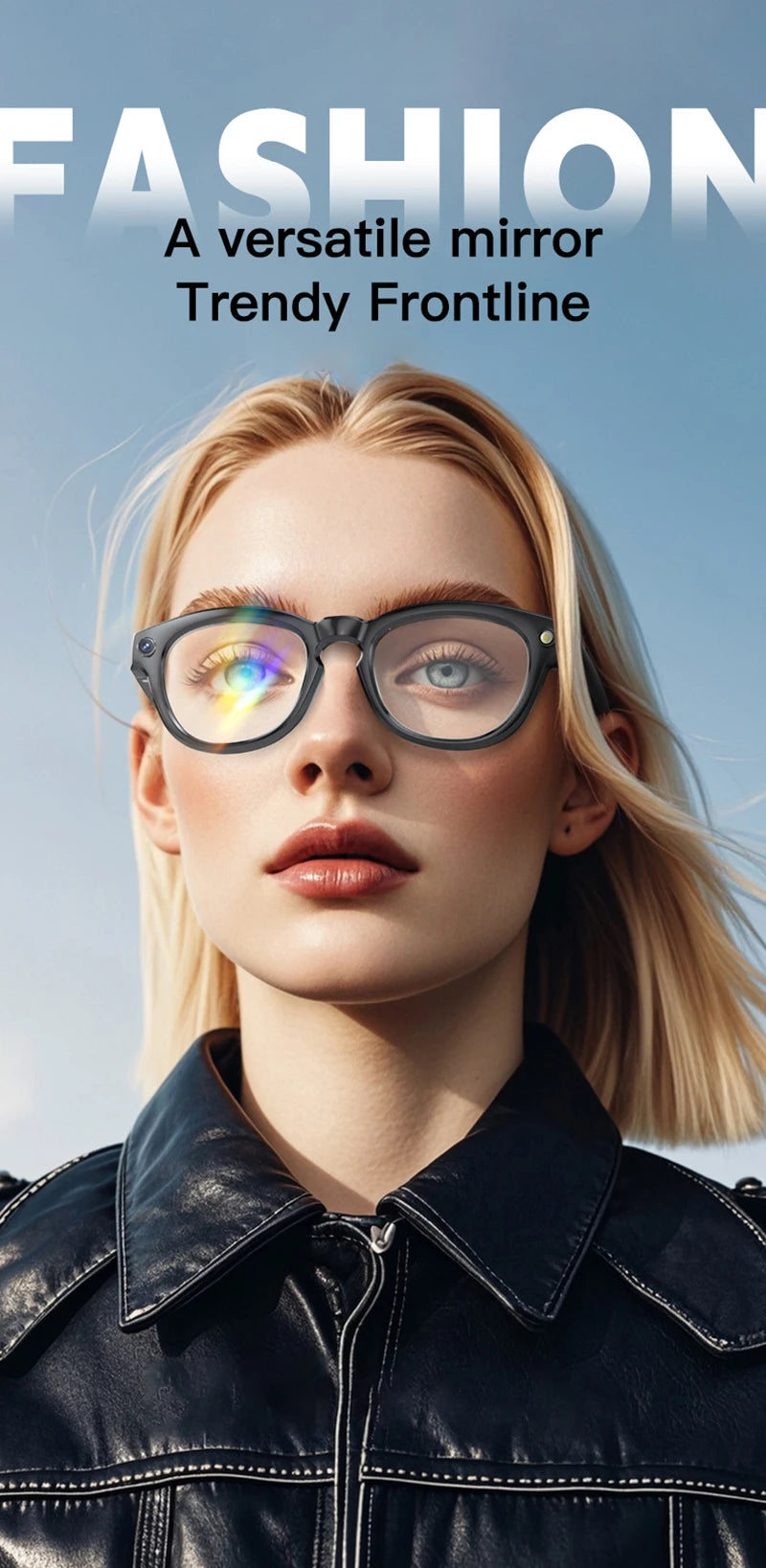 Xiaomi AI Smart Camera Glasses 200MP Bluetooth Smart Glasses Call Playing Music Object Recognition AI Translation Multifunction