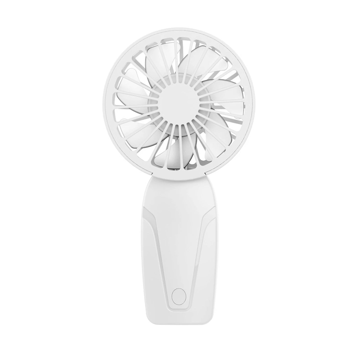 Petit ventilateur portable en ABS, léger et mignon, rechargeable par USB, idéal pour les déplacements