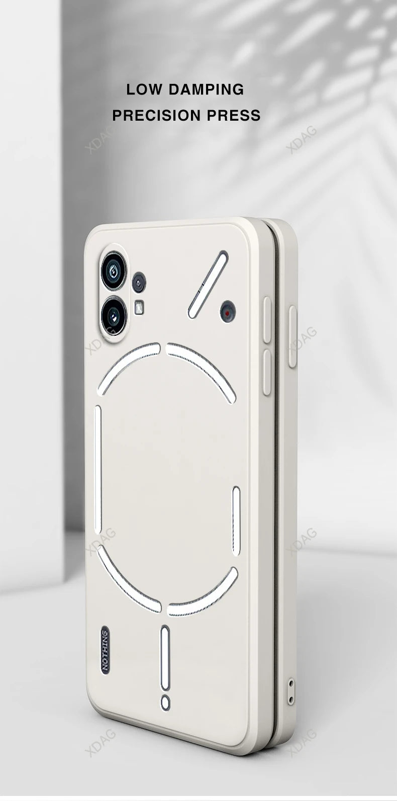 Phone Case for Nothing Phone (1) 1 One 5G A063 Fashion Simple High Qualtiy Original Liquid Silicone Camera Protection Back Cover