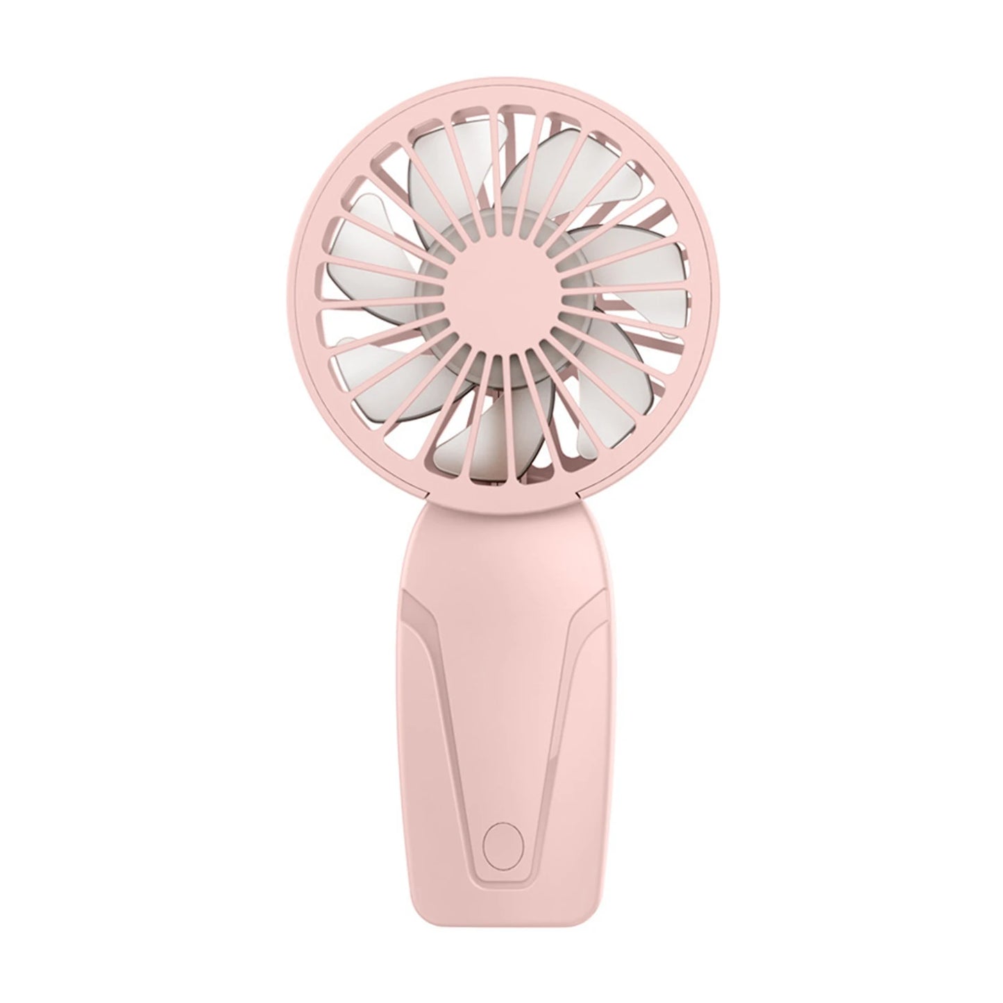 Petit ventilateur portable en ABS, léger et mignon, rechargeable par USB, idéal pour les déplacements