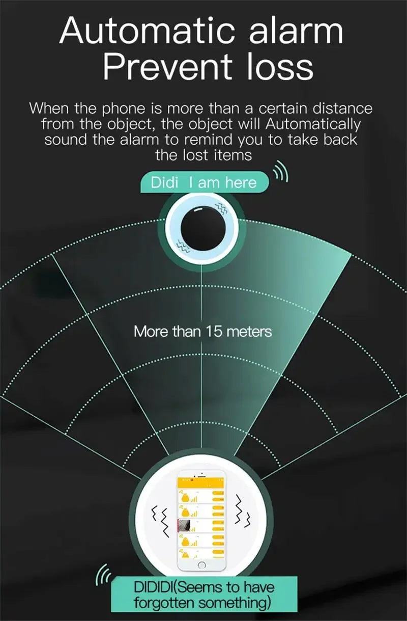 Xiaomi Car GPS Tracker Smart Mini Bluetooth 5.0 Anti-Lost Device Pet Tracking Finder For IOS Android Elderly Children Locator