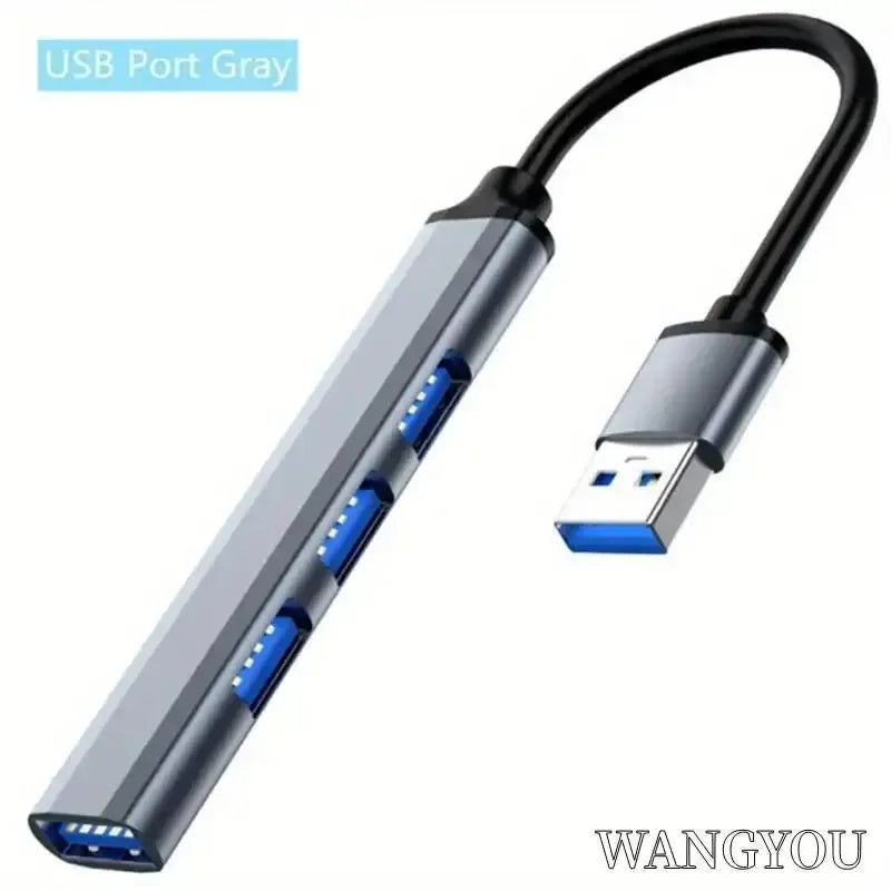 USB Dock Mobile Phone Computer Type C One Drag Four Expanders High Speed Transmission Multi Function Wire Divider