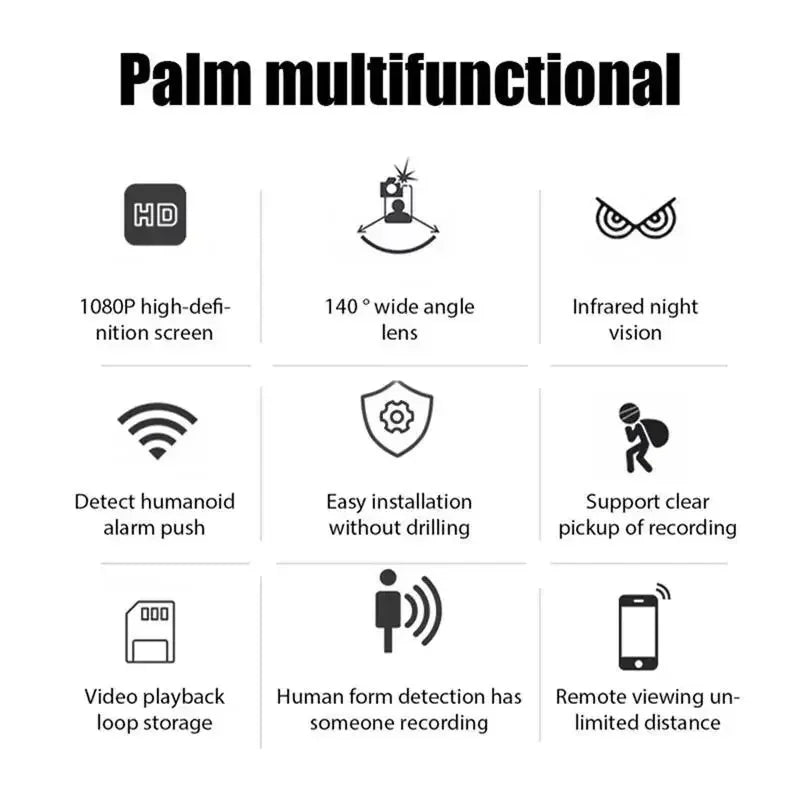 Xiaomi X5 1080P HD Camera Wifi Wireless Night Vision Motion Detection Video Camera Home Security Camcorder Audio Video Recorder