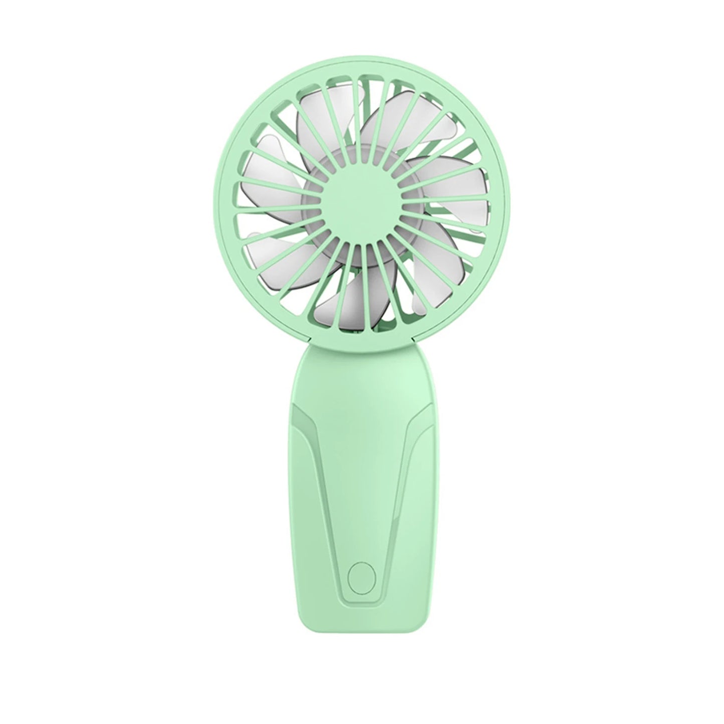 Petit ventilateur portable en ABS, léger et mignon, rechargeable par USB, idéal pour les déplacements
