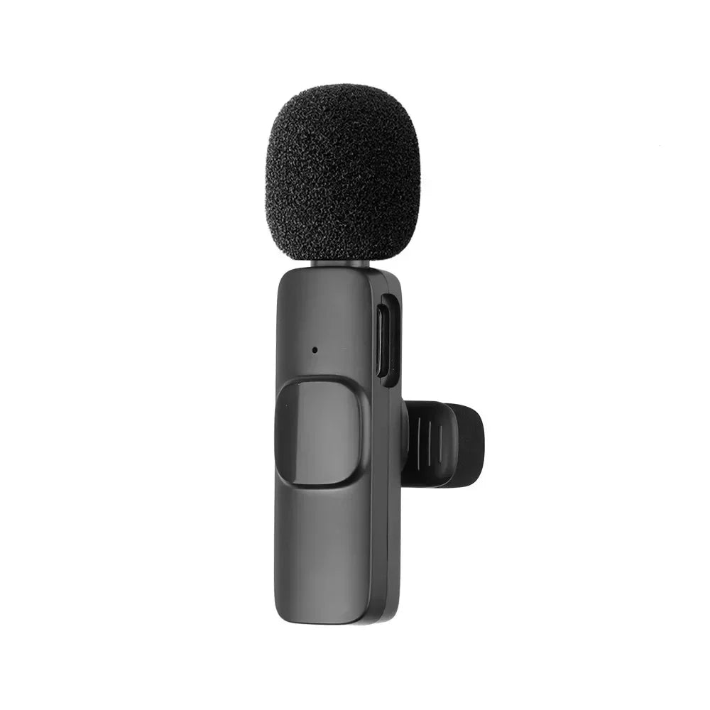 Microphone sans fil pour diffusion en direct, YouTube, TikTok, Facebook, réduction du bruit en direct pour iPhone et Android