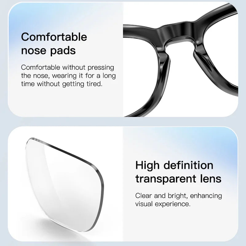 Xiaomi AI Smart Camera Glasses 200MP Bluetooth Smart Glasses Call Playing Music Object Recognition AI Translation Multifunction