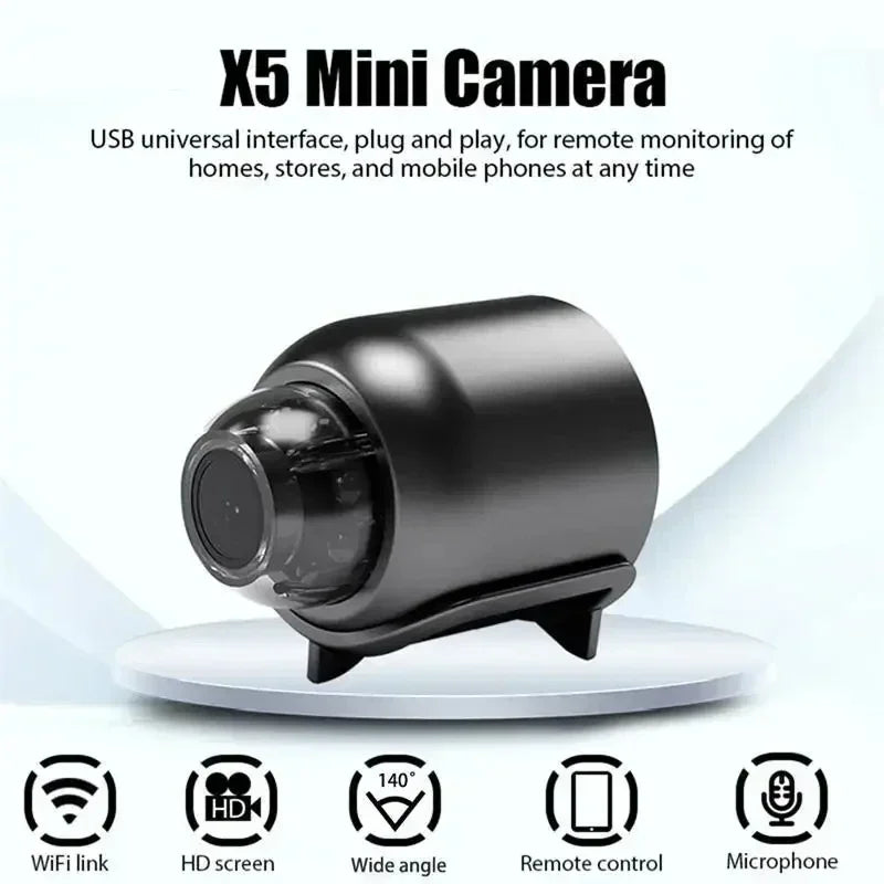 Xiaomi X5 1080P HD Camera Wifi Wireless Night Vision Motion Detection Video Camera Home Security Camcorder Audio Video Recorder