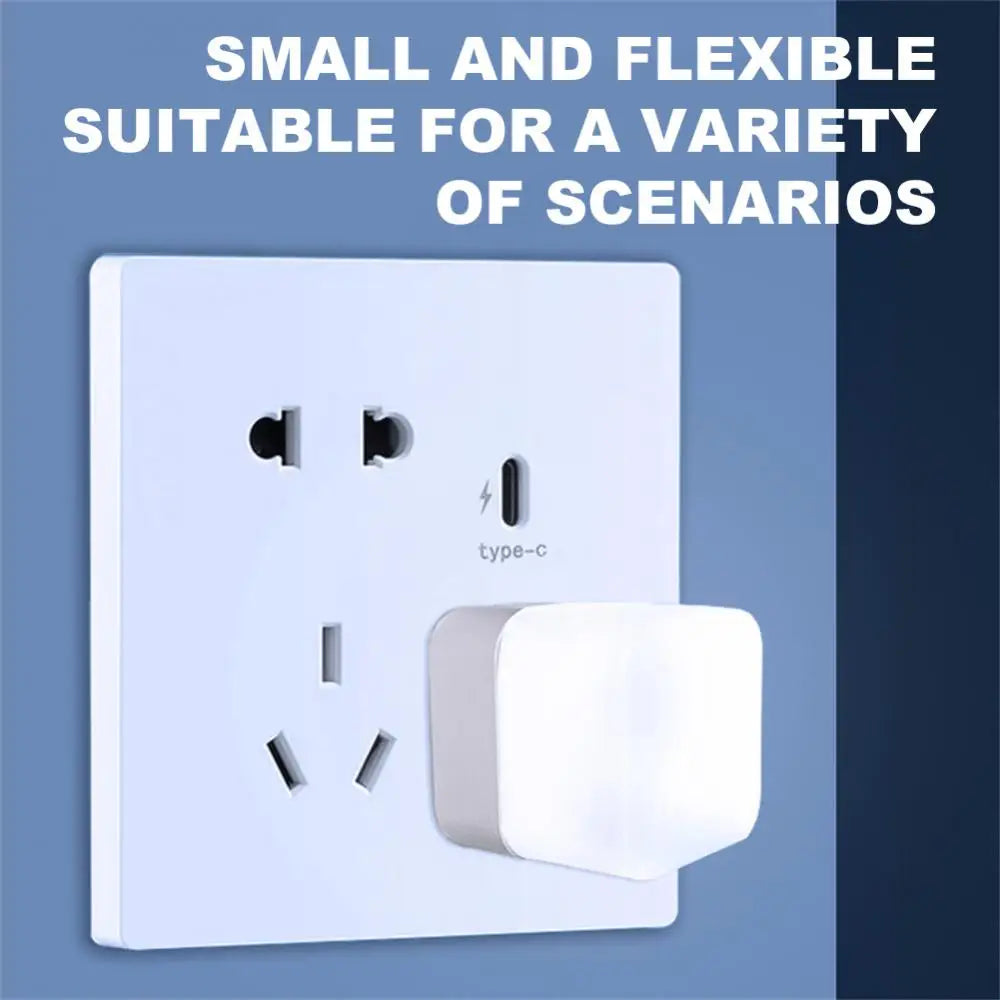 1pc Mini USB Night Light Bulb Warm White Eye Protection Book Reading Light USB Plug PC Mobile Power Charging LED Lighting Tool