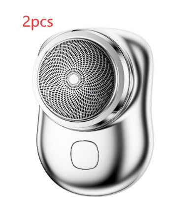 Mini rasoir portable sans fil rechargeable par USB, rasoir électrique pour le visage, humide et sec, indolore, petite taille, pour hommes