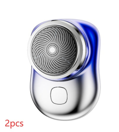 Mini rasoir portable sans fil rechargeable par USB, rasoir électrique pour le visage, humide et sec, indolore, petite taille, pour hommes