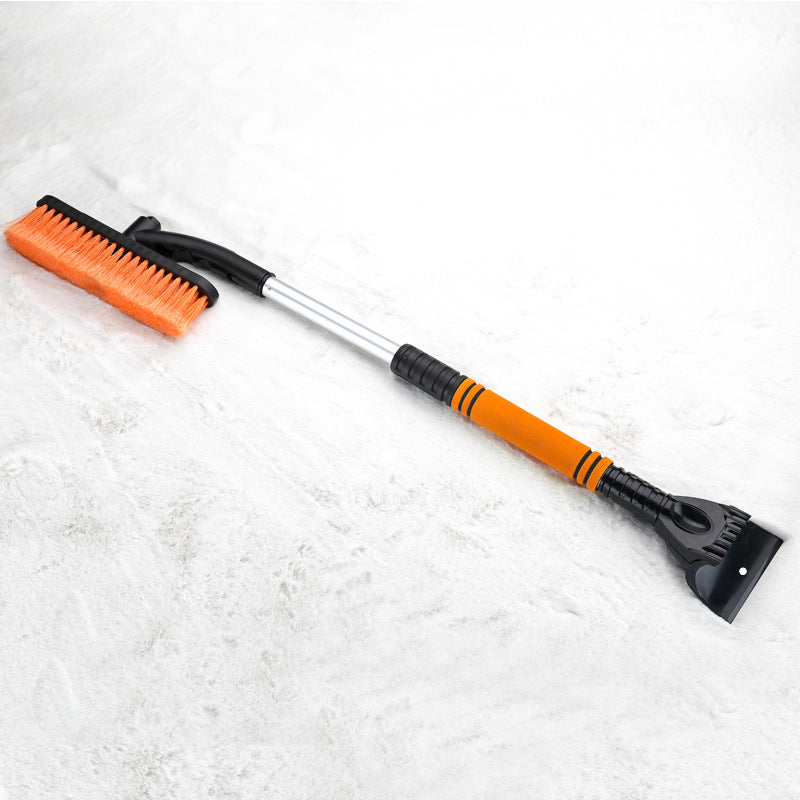 Brosse de nettoyage de voiture, grattoir à glace, pelle à neige amovible, brosse anti-poussière, brosse à neige extensible pour pare-brise, manche en mousse