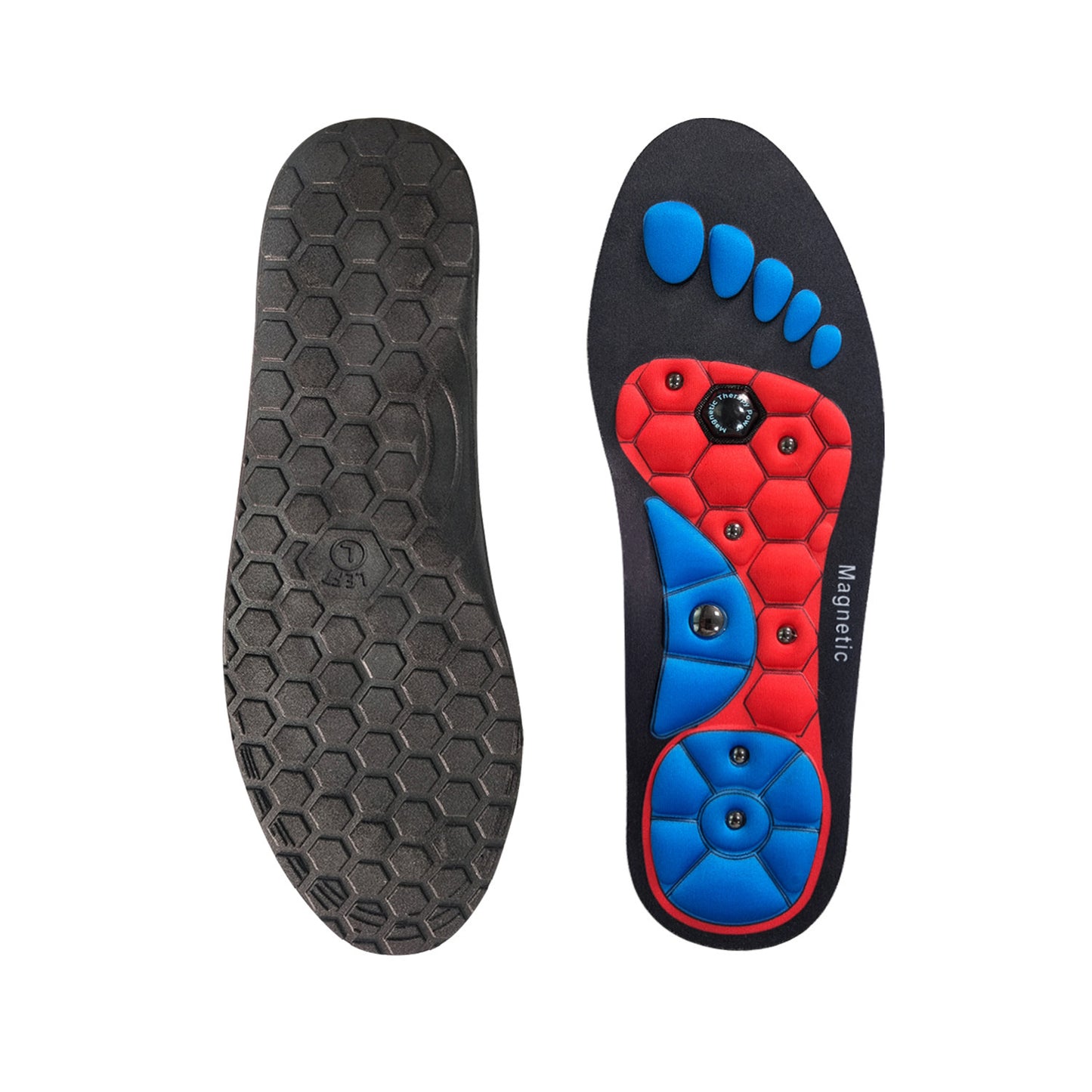 Semelles magnétiques médicales pour thérapie, semelles de sport, semelles orthopédiques, massage des pieds, perte de poids, amincissement, acupression, anti-fatigue, soins de santé