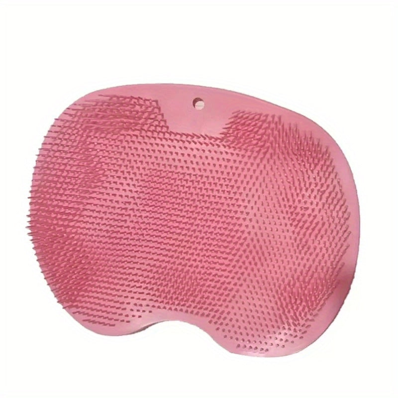 Brosse de douche massante antidérapante avec coussin exfoliant – Améliore la circulation et nettoie les pieds – Accessoires de salle de bain