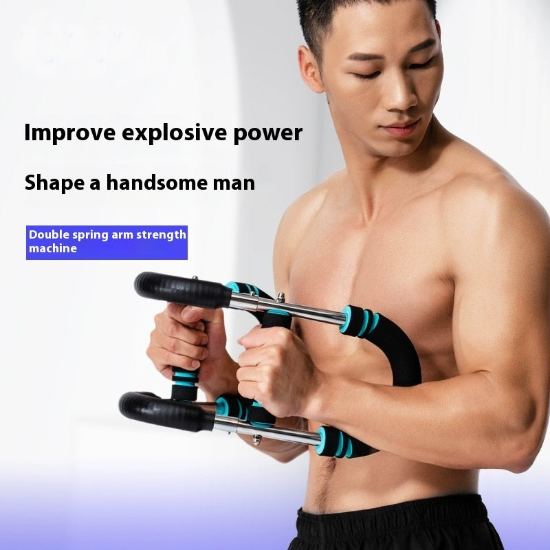 Appareil de musculation multifonctionnel en forme de U pour les bras et la poitrine, réglable, équipement de musculation à domicile