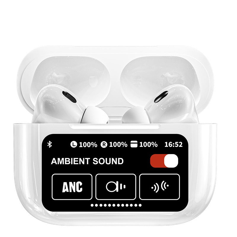 Écouteurs sans fil transfrontaliers A9Pro Bluetooth 5.4 ultra longue endurance réduction du bruit intra-auriculaire Huaqiang North Bluetooth populaire