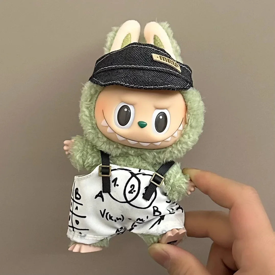 * Labubu Accessories Clothes Designer Suitable for V1 V2 V3 Labubu Pendants Cute Personality Fashion Birthday Gift