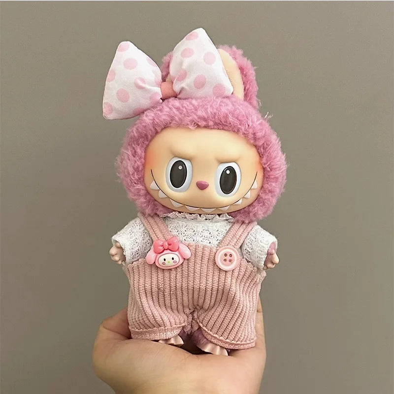 * Labbubu Dresses Original Labbubu Doll Clothes for Labubu Doll Ladbubu Luxury Clothes LBBFZ01