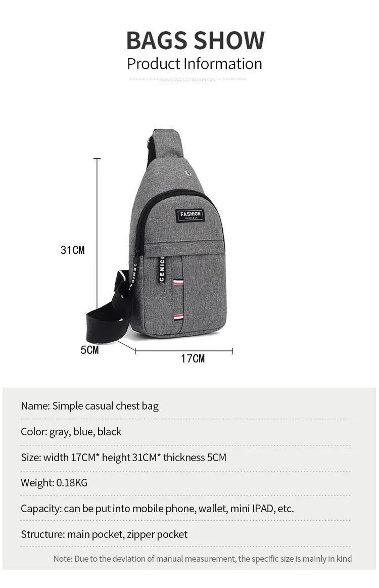 Sac banane imperméable grande capacité pour homme, sangle réglable pour activités de plein air, voyages, course à pied, randonnée et cyclisme