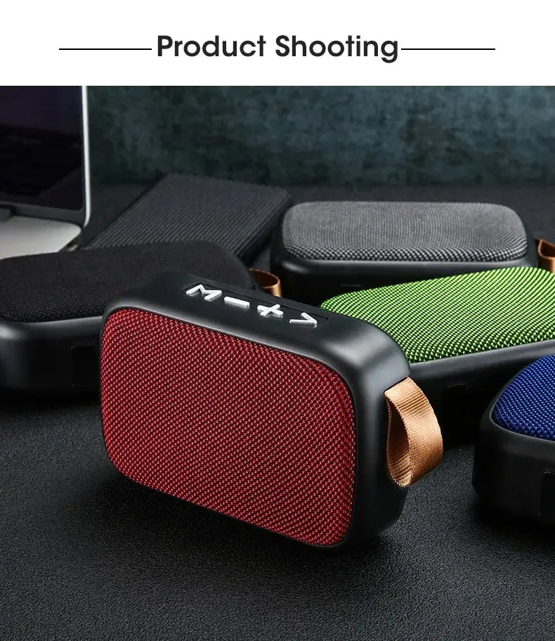Nouveau haut-parleur sans fil extérieur portable Subwoofer Mini haut-parleur maison tissu carte haut-parleur