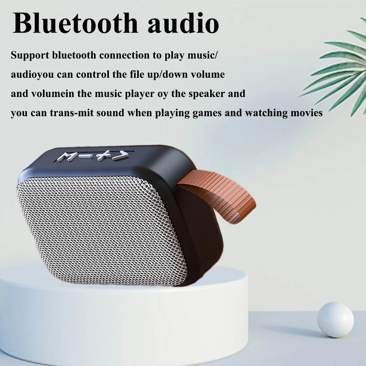 Enceintes portables d'extérieur Bluetooth 5.0 Mini Oxford, haut-parleur sans fil, colonne, lecteur de musique stéréo 3D, son surround HiFi