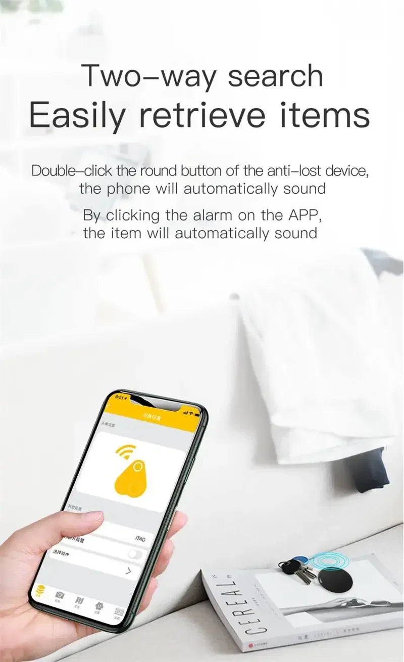 Xiaomi Car GPS Tracker Smart Mini Bluetooth 5.0 Anti-Lost Device Pet Tracking Finder For IOS Android Elderly Children Locator