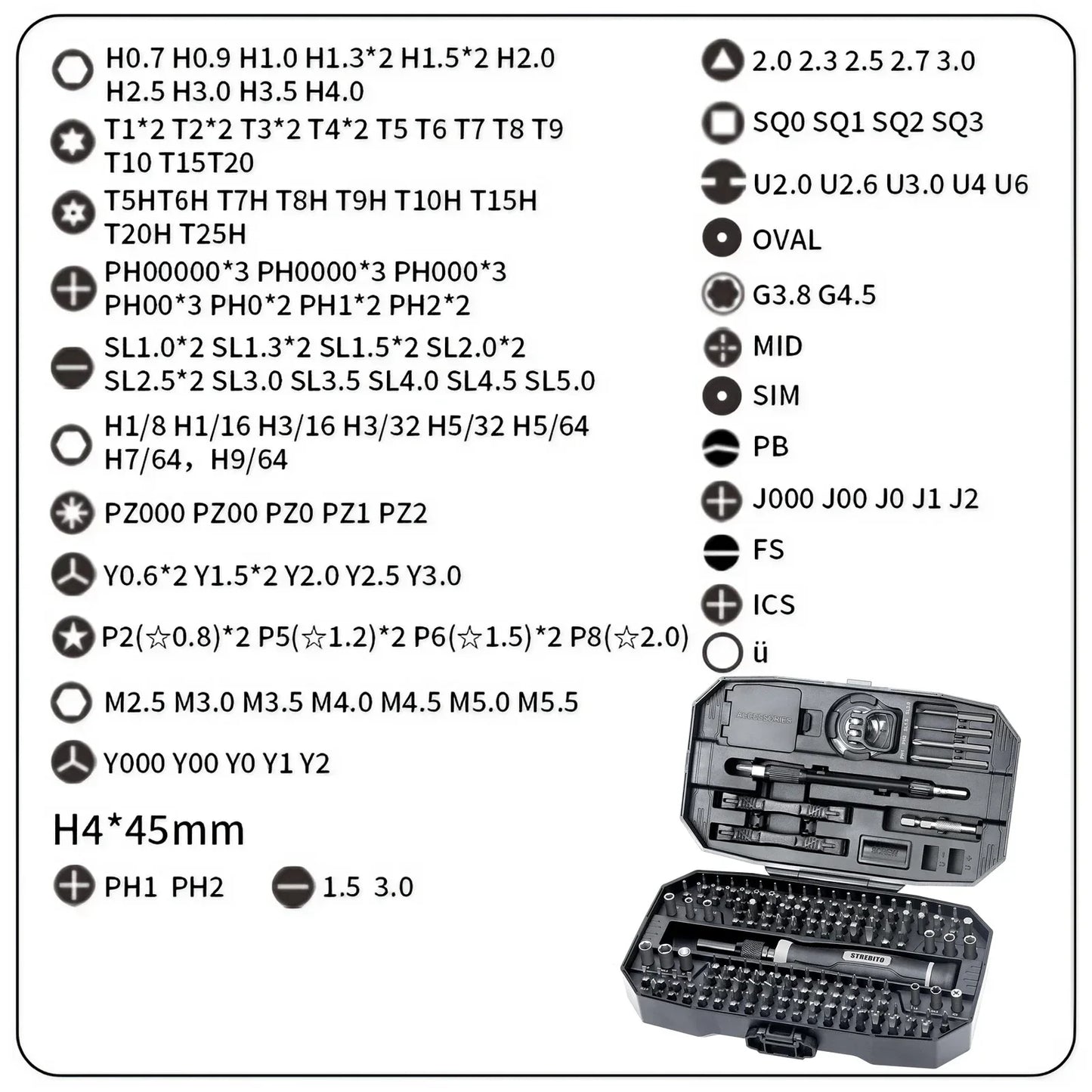 Jeu de tournevis de précision, kit d'outils pour ordinateur portable, kit de réparation de tournevis professionnel pour ordinateur 152/25 en 1, tournevis Torx T5 T6