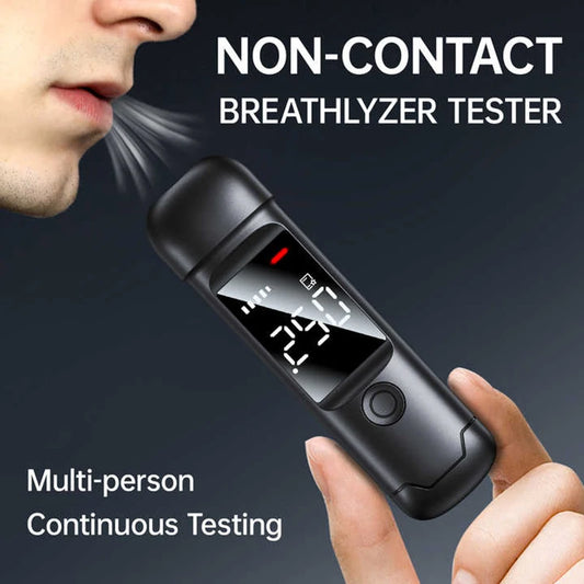 Alcohol Tester with LED Digital Display Alcoholic Detector Personal Quick Response Accuracy Breathalyzer Drink Driving