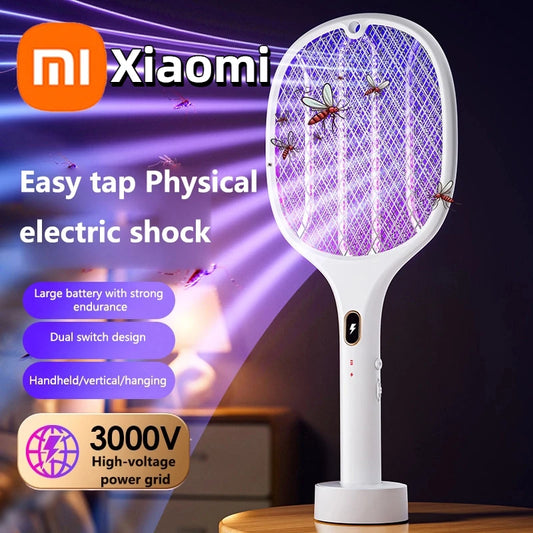 Xiaomi Purple Light Mosquito Swatter 3in1 Automatic Mosquito Trap 3000V Type-C Charging Household Electric Shock Mosquito Slayer