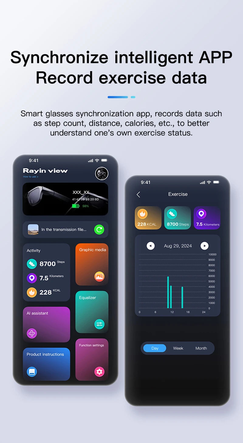 Xiaomi AI Smart Camera Glasses 200MP Bluetooth Smart Glasses Call Playing Music Object Recognition AI Translation Multifunction