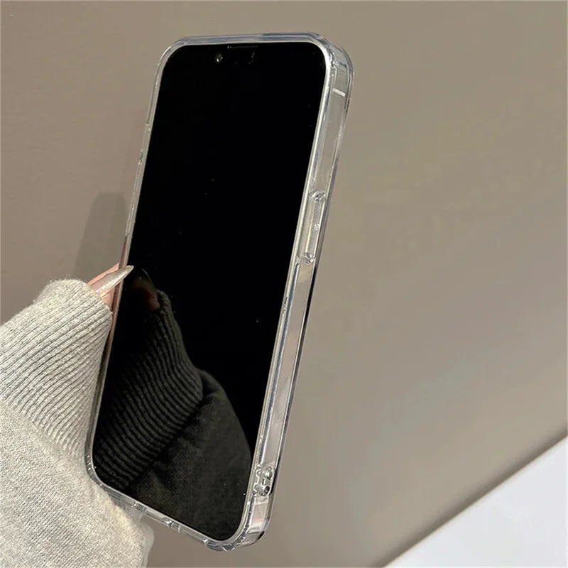 Coque de téléphone à imprimé léopard rose pour iPhone 16, 17, 15, 14 Pro Max, 13, 12, 11 Pro Max, 16e, 14 Plus, XS, XR, X17, Air, motif feuille d'aluminium