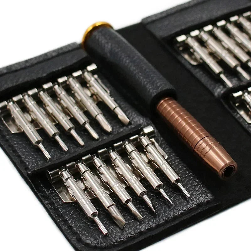 Jeu de tournevis de précision, kit d'outils pour ordinateur portable, kit de réparation de tournevis professionnel pour ordinateur 152/25 en 1, tournevis Torx T5 T6