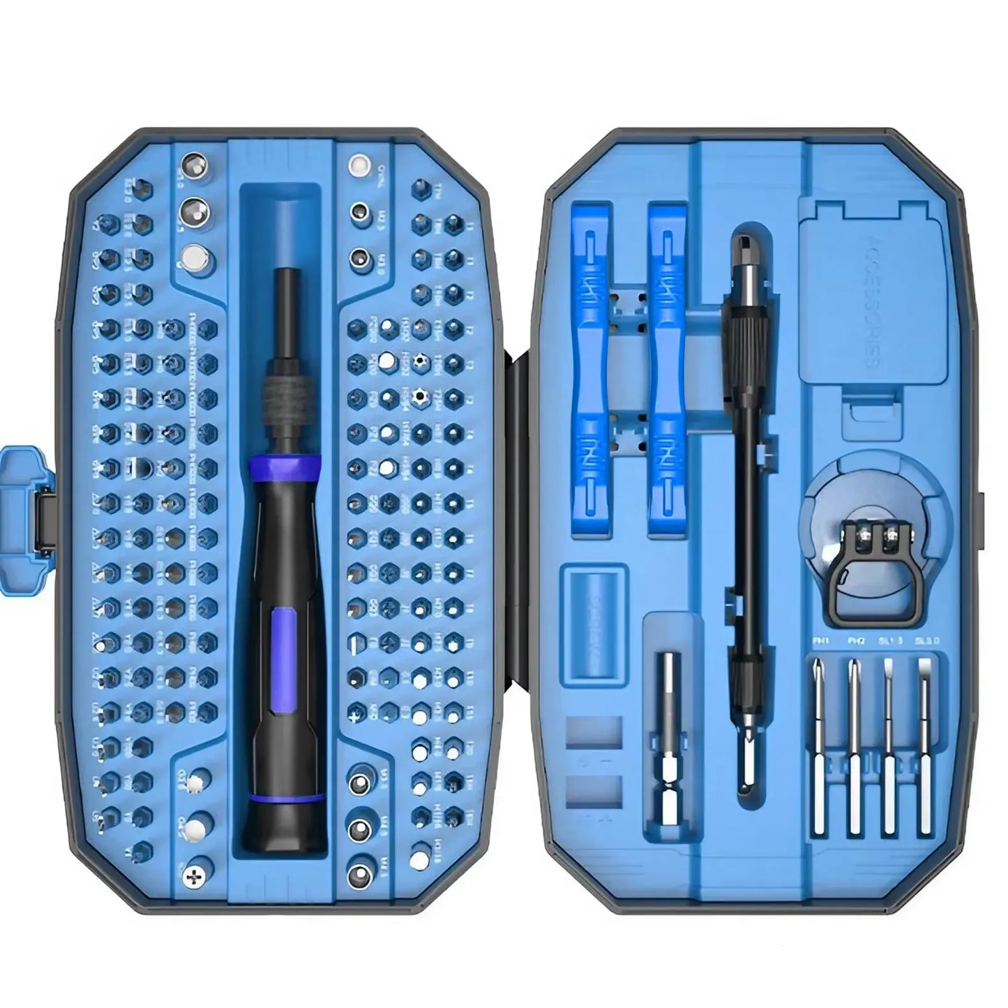 Jeu de tournevis de précision, kit d'outils pour ordinateur portable, kit de réparation de tournevis professionnel pour ordinateur 152/25 en 1, tournevis Torx T5 T6