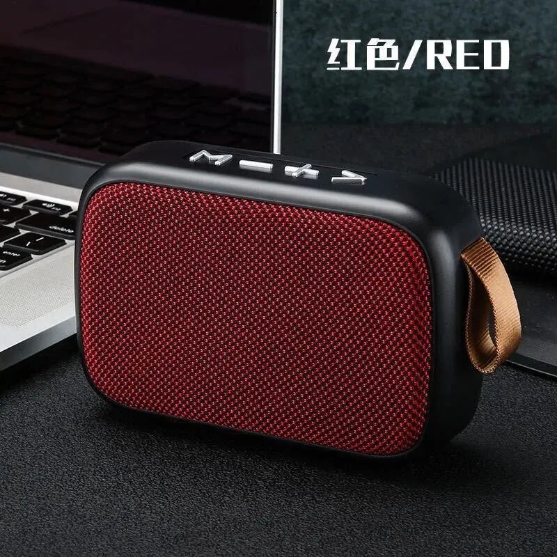 Nouveau haut-parleur sans fil extérieur portable Subwoofer Mini haut-parleur maison tissu carte haut-parleur