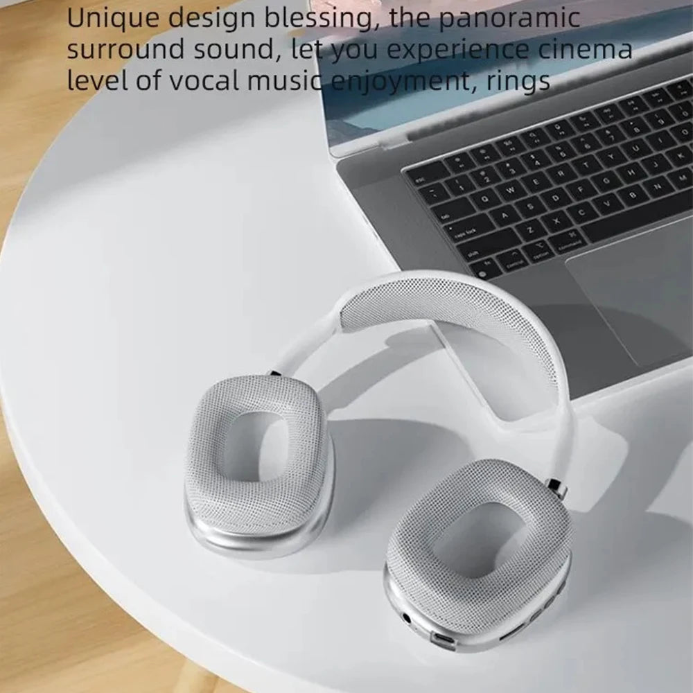 Casque Bluetooth sans fil P9 pour jeux et sports de plein air, avec micro et réduction du bruit