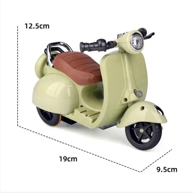 * Labubu Doll Mini Electric Motorcycle,labubu Doll Accessories, Fun Cute Doll Toys,With Lights and Music,DIY Kid Christmas Gift