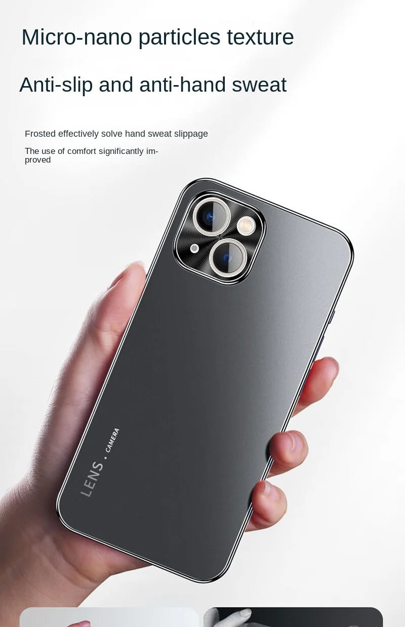 Fully Protective Cover with Shockproof and High-end Design, Case for iPhone 16Pro, 15, 14, 13, 12 Pro Max, New