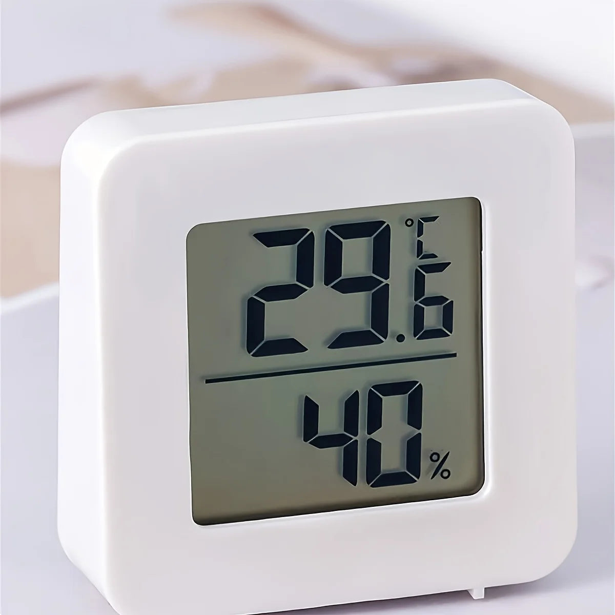Mini-compteur de température et d'humidité d'intérieur, compteur de température de chambre à coucher, affichage numérique électronique portable, humidité et température