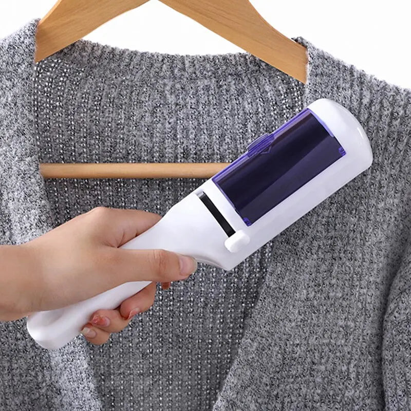 Brosse électrostatique pour enlever les peluches des vêtements, portable, pour manteaux, pulls, nettoyage à sec, brosse anti-peluches collantes pour animaux de compagnie