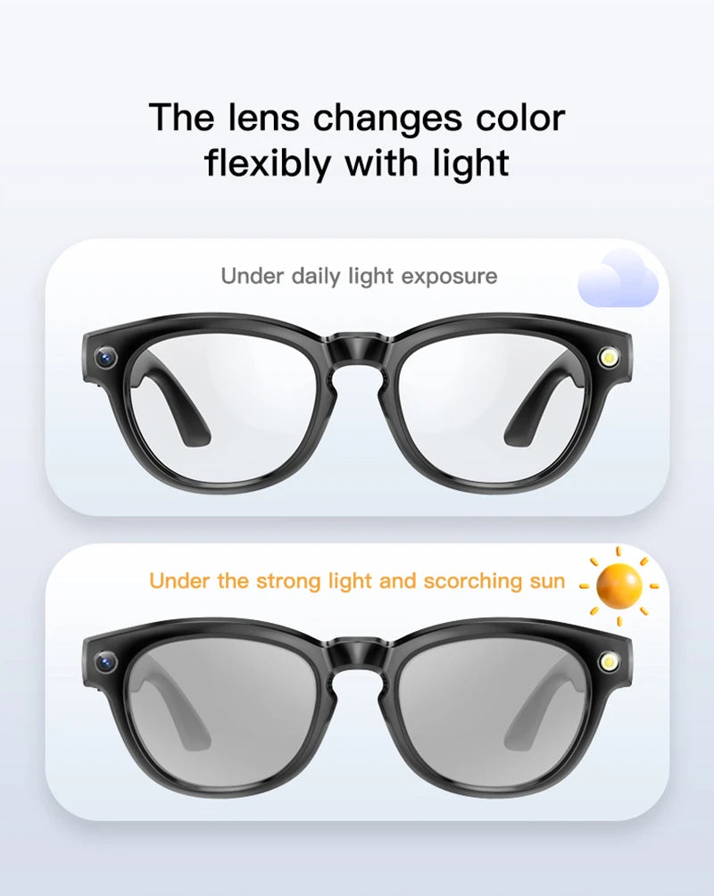 Xiaomi AI Smart Camera Glasses 200MP Bluetooth Smart Glasses Call Playing Music Object Recognition AI Translation Multifunction