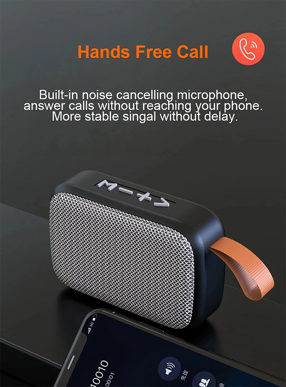 Enceintes portables d'extérieur Bluetooth 5.0 Mini Oxford, haut-parleur sans fil, colonne, lecteur de musique stéréo 3D, son surround HiFi