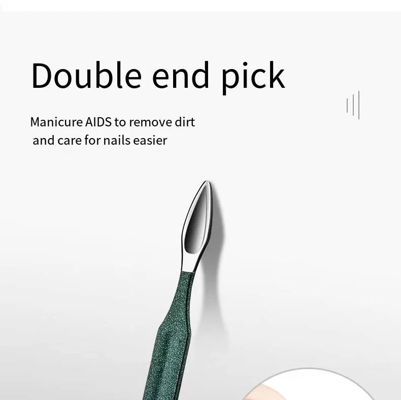 Ensemble de ciseaux à ongles haut de gamme pour hommes et femmes, coupe-ongles spéciaux, outils de manucure et de beauté, 6 pièces, portables
