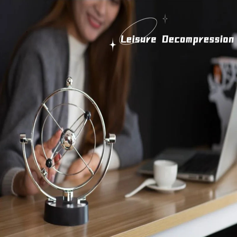Ornements de bureau orbitaux célestes, instrument de mouvement perpétuel de la galaxie, artisanat d'affaires, ornements ahaotics, cadeaux