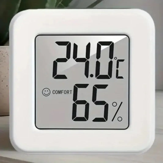 Mini-compteur de température et d'humidité d'intérieur, compteur de température de chambre à coucher, affichage numérique électronique portable, humidité et température