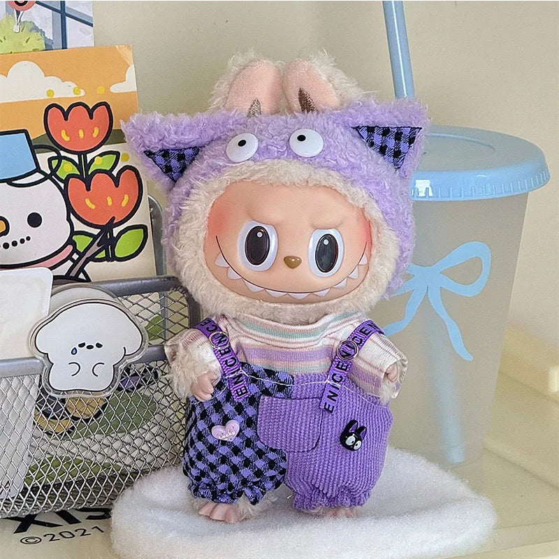 * Labbubu Dresses Original Labbubu Doll Clothes for Labubu Doll Ladbubu Luxury Clothes LBBFZ01