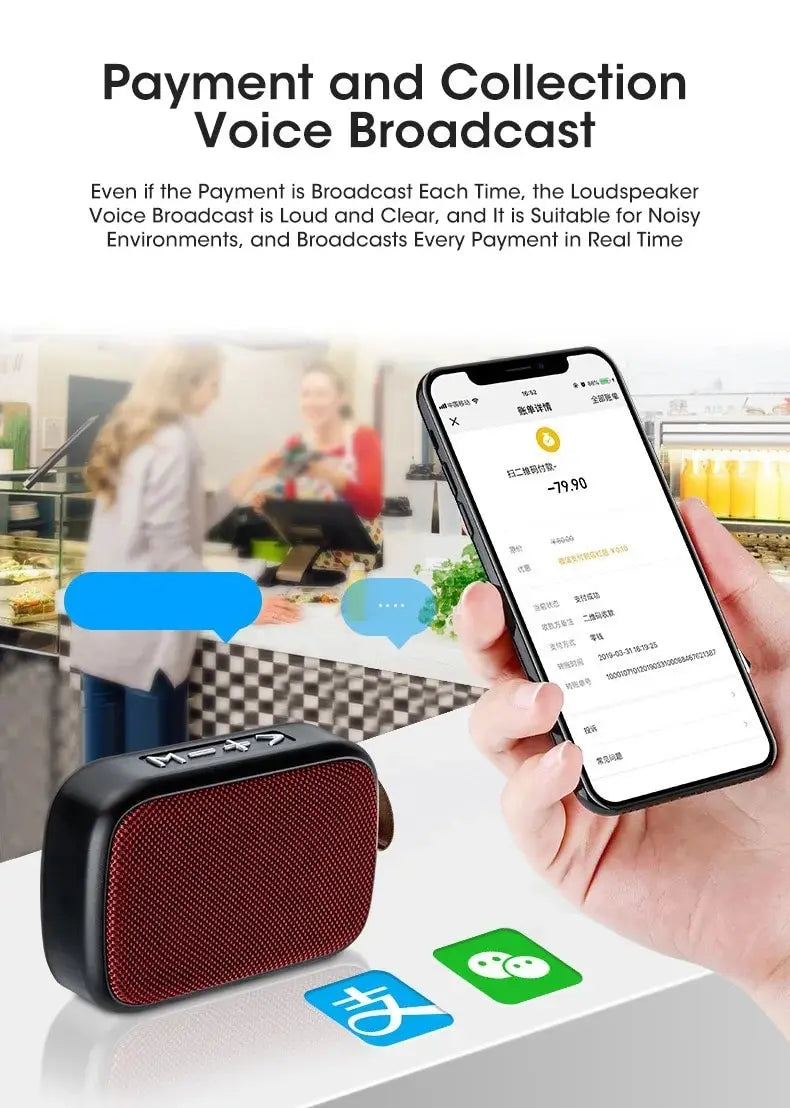 Nouveau haut-parleur sans fil extérieur portable Subwoofer Mini haut-parleur maison tissu carte haut-parleur