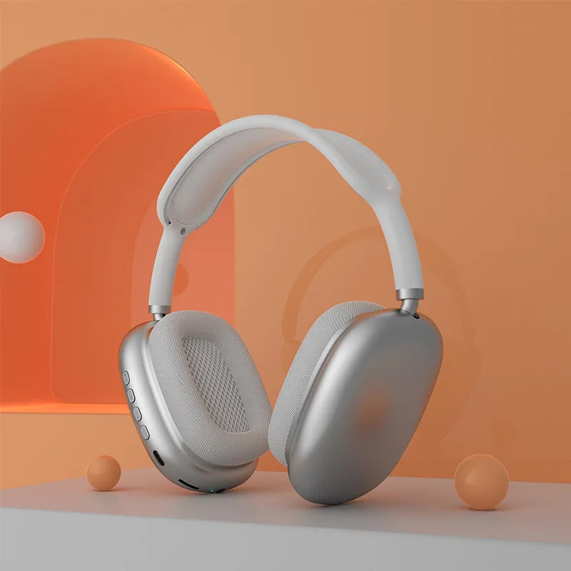 Casque Bluetooth sans fil P9 pour jeux et sports de plein air, avec micro et réduction du bruit